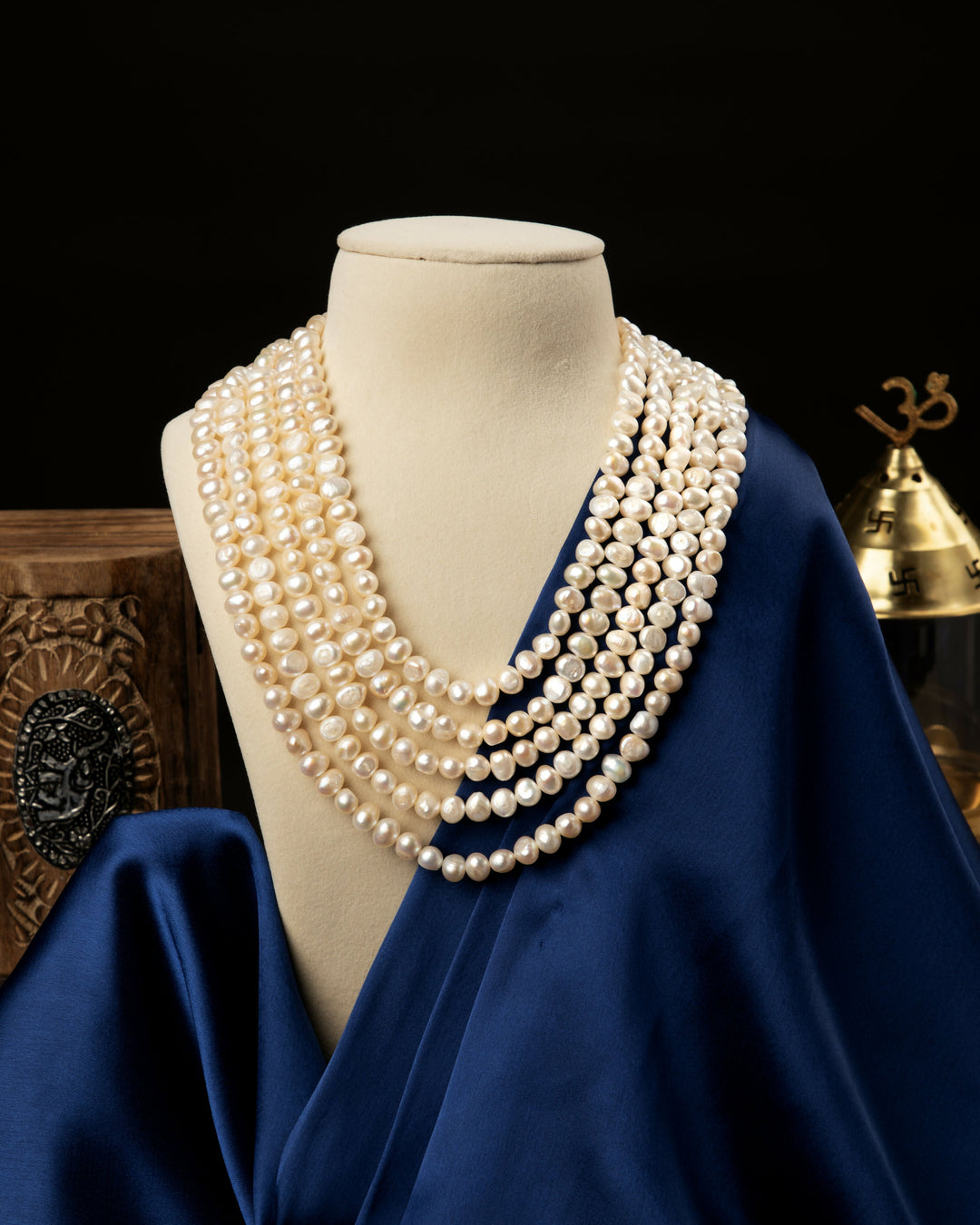 The Heirloom 5-Layer Pearl Strand | SHOBITAM