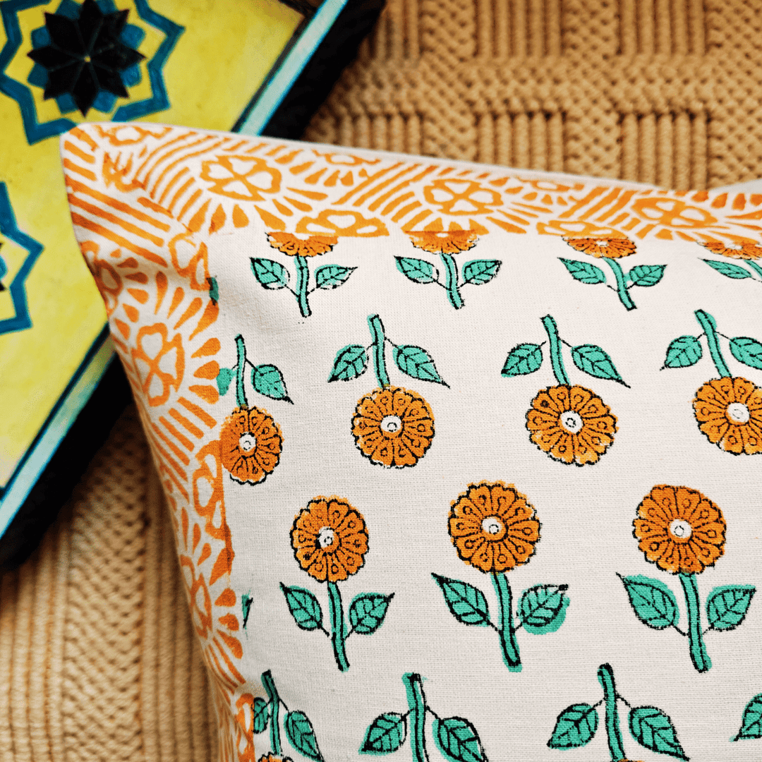 Baani Printed Cushion Covers, Pack of 5  | SHOBITAM