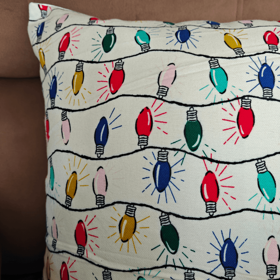 Eureka Christmas Print Cushion Cover | SHOBITAM