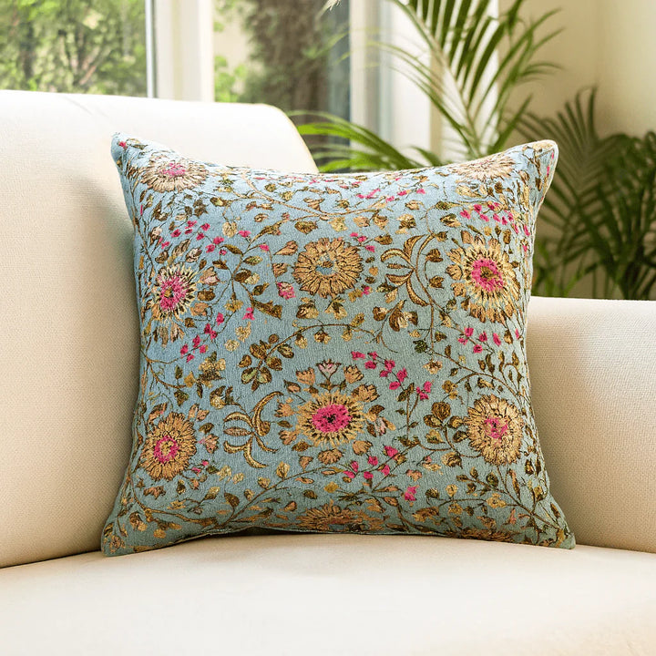Noormahal Cushion Cover, 16" x 16", Pack of 1