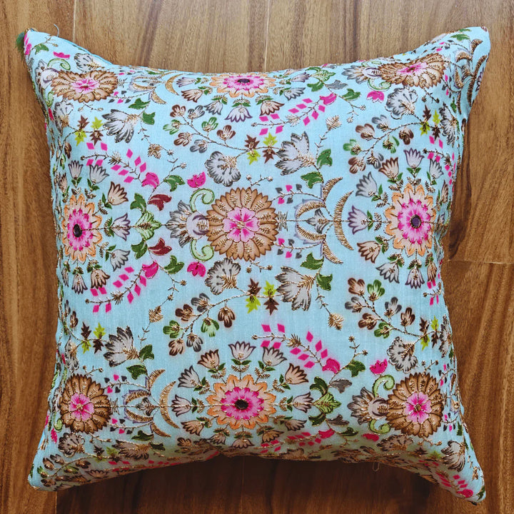Noormahal Cushion Cover, 16" x 16", Pack of 1