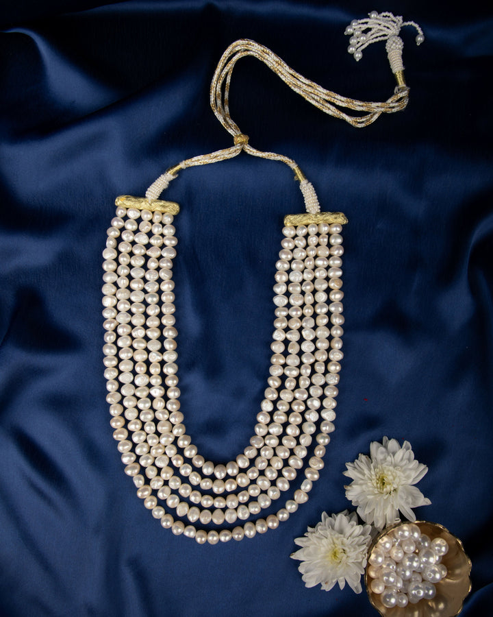 The Heirloom 5-Layer Pearl Strand | SHOBITAM