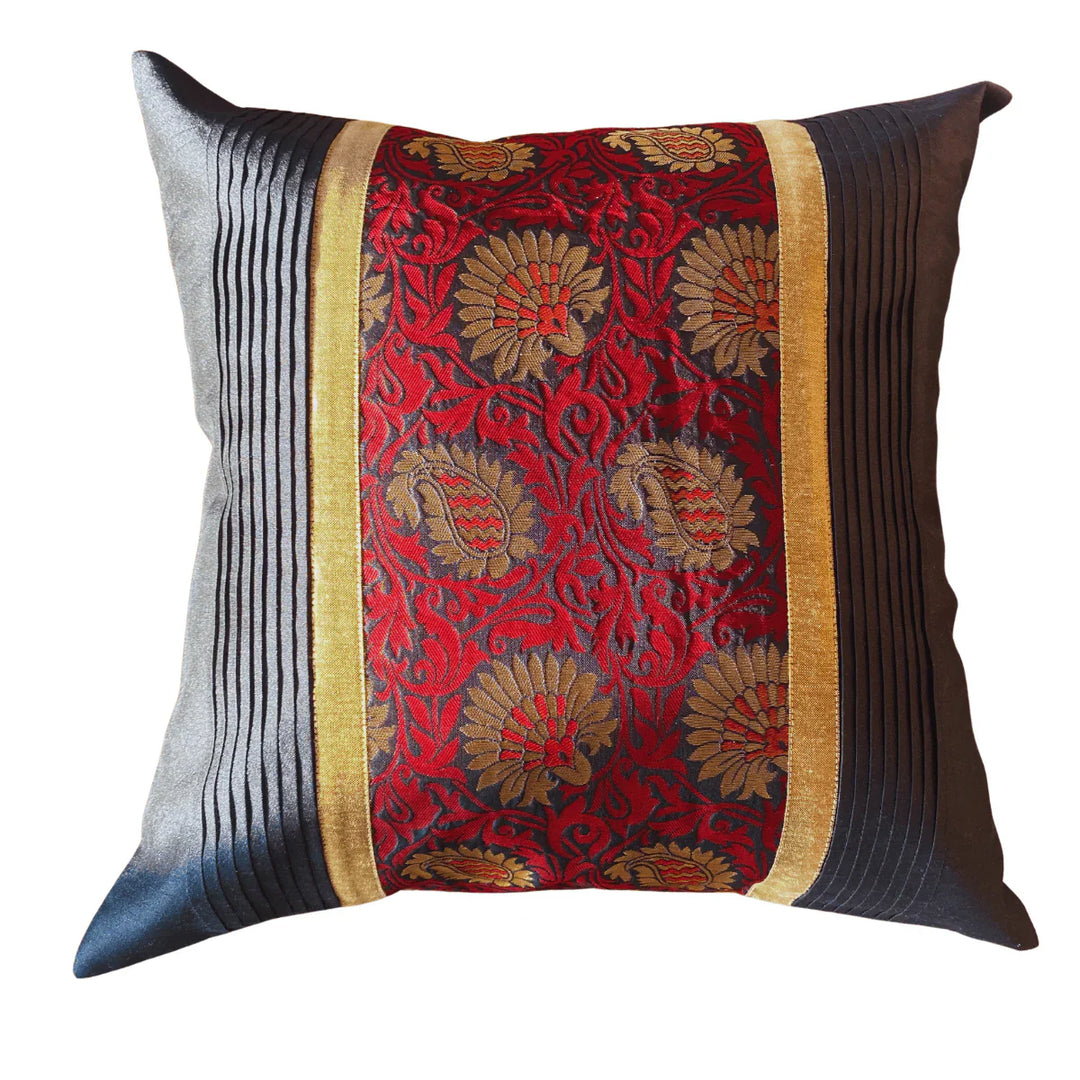 Onyx Black Cushion Cover, 16" x 16", Pack of 1