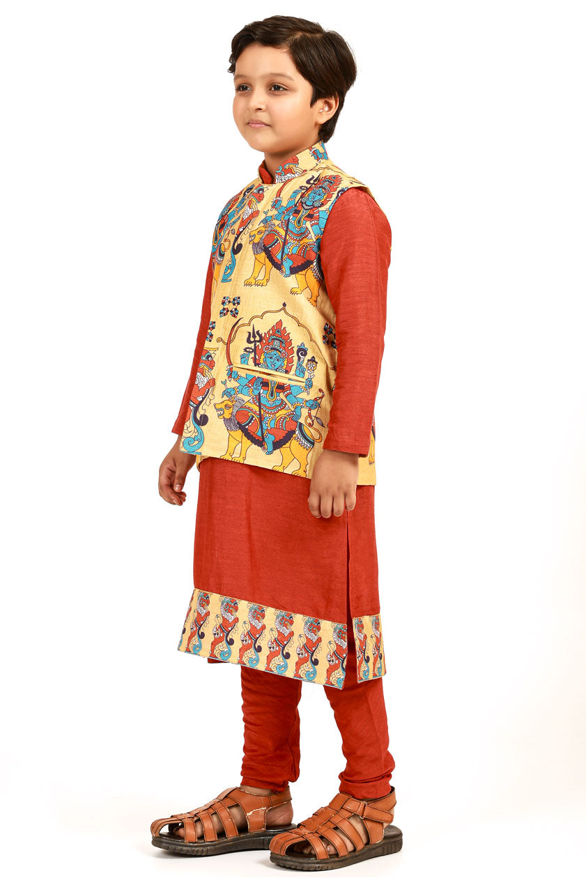Orange Set of 2 (Boy) | SHOBITAM