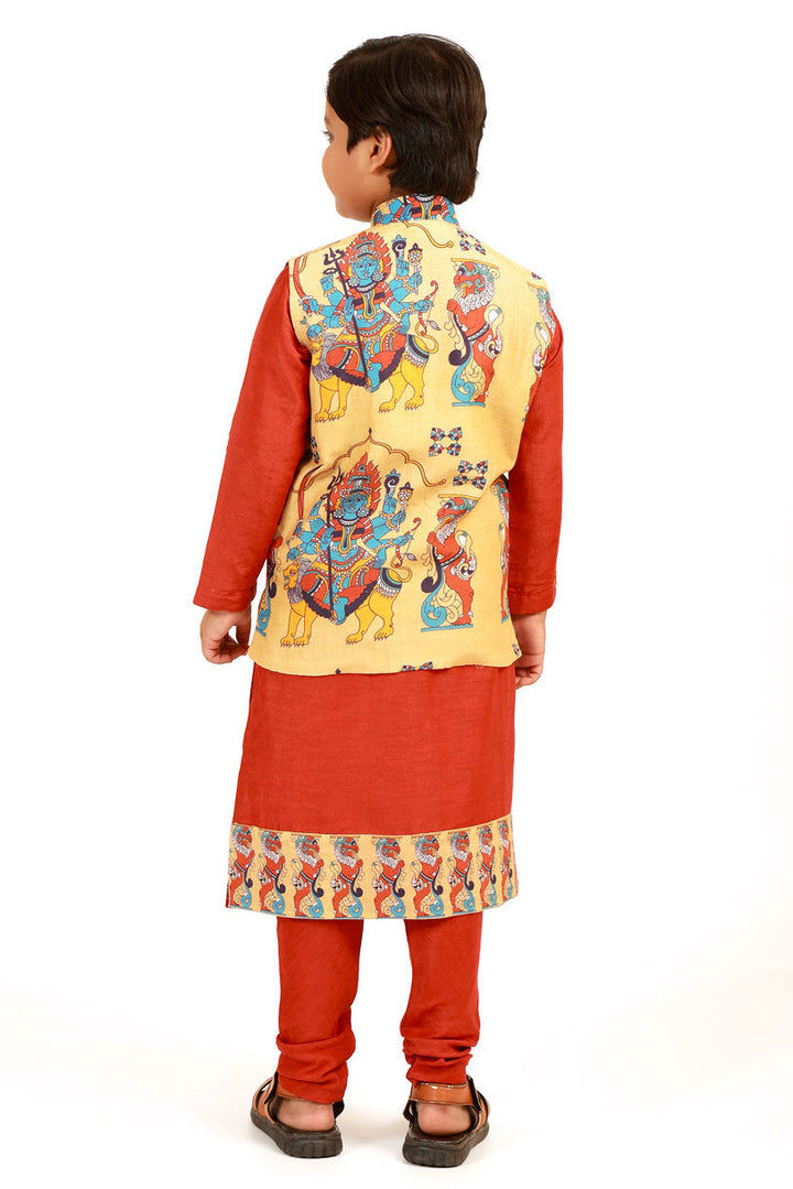 Orange Set of 2 (Boy) | SHOBITAM