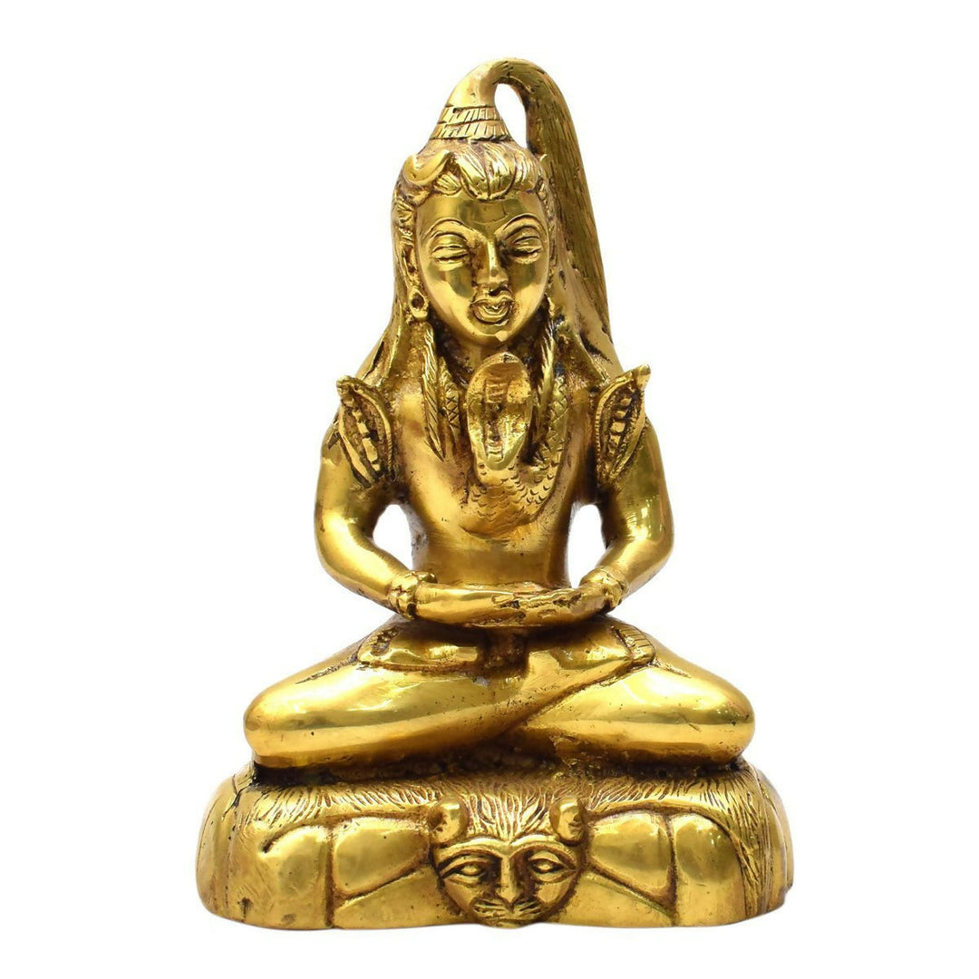 BRASS SHIVA IDOL 6*4*3 | SHOBITAM