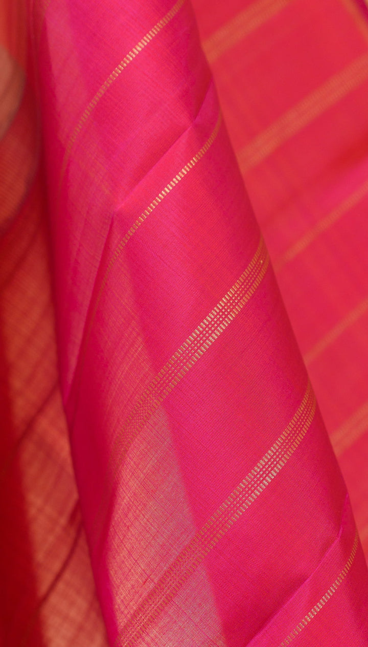 Pastel Kanjivaram Pure Zari handloom saree Rasika | SILK MARK CERTIFIED | SHOBITAM