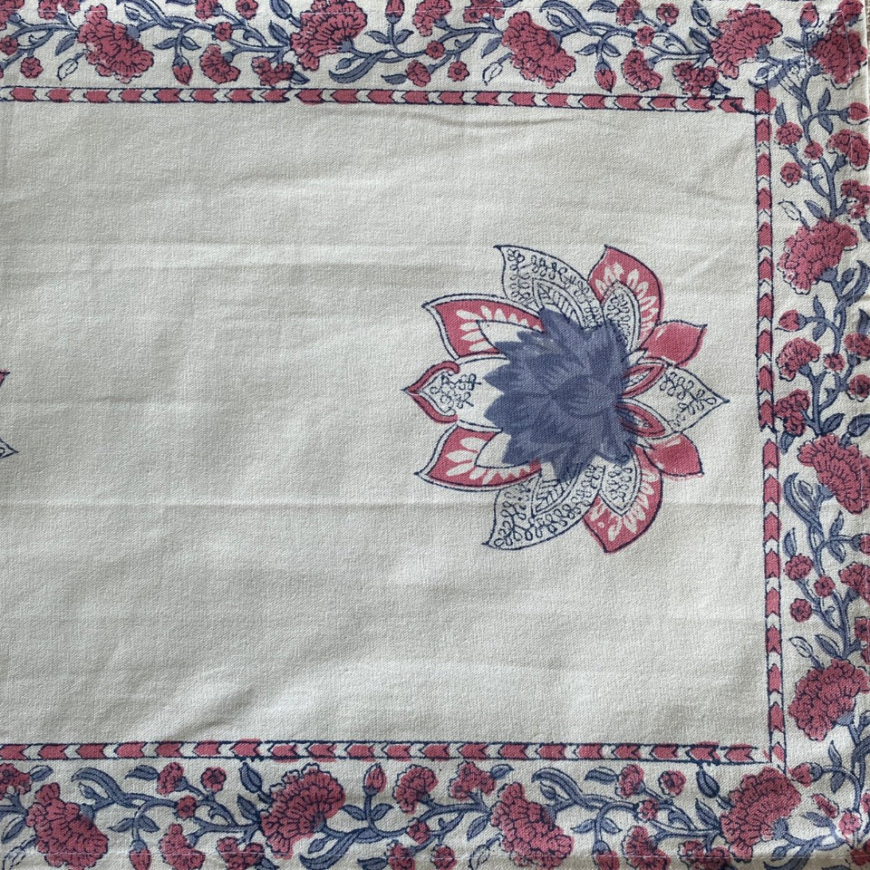 Petal Table Runner, 100% cotton, 13" x 72"