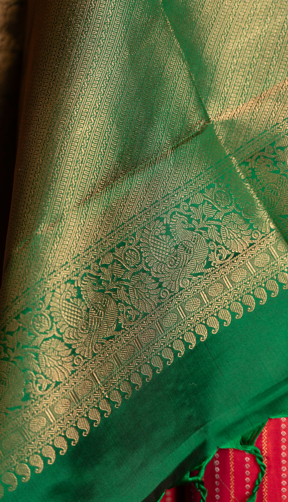 Pink With Green Molkalmuru Soft Silk Saree Sundari | SILK MARK CERTIFIED |SHOBITAM