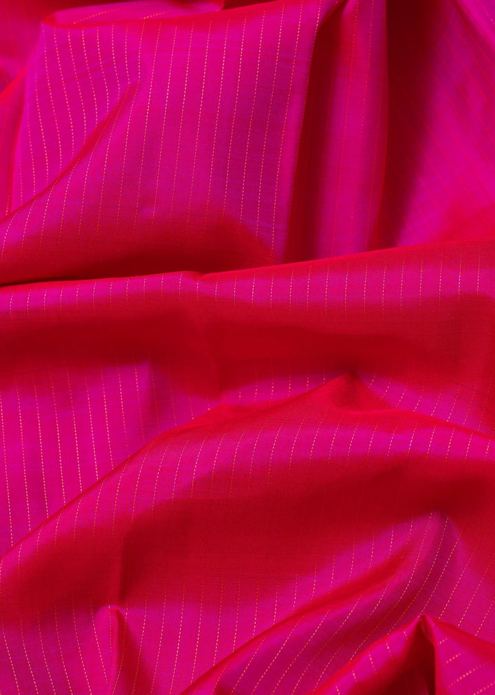 Pink Kanjivaram Saree Netravati | SILK MARK CERTIFIED | SHOBITAM