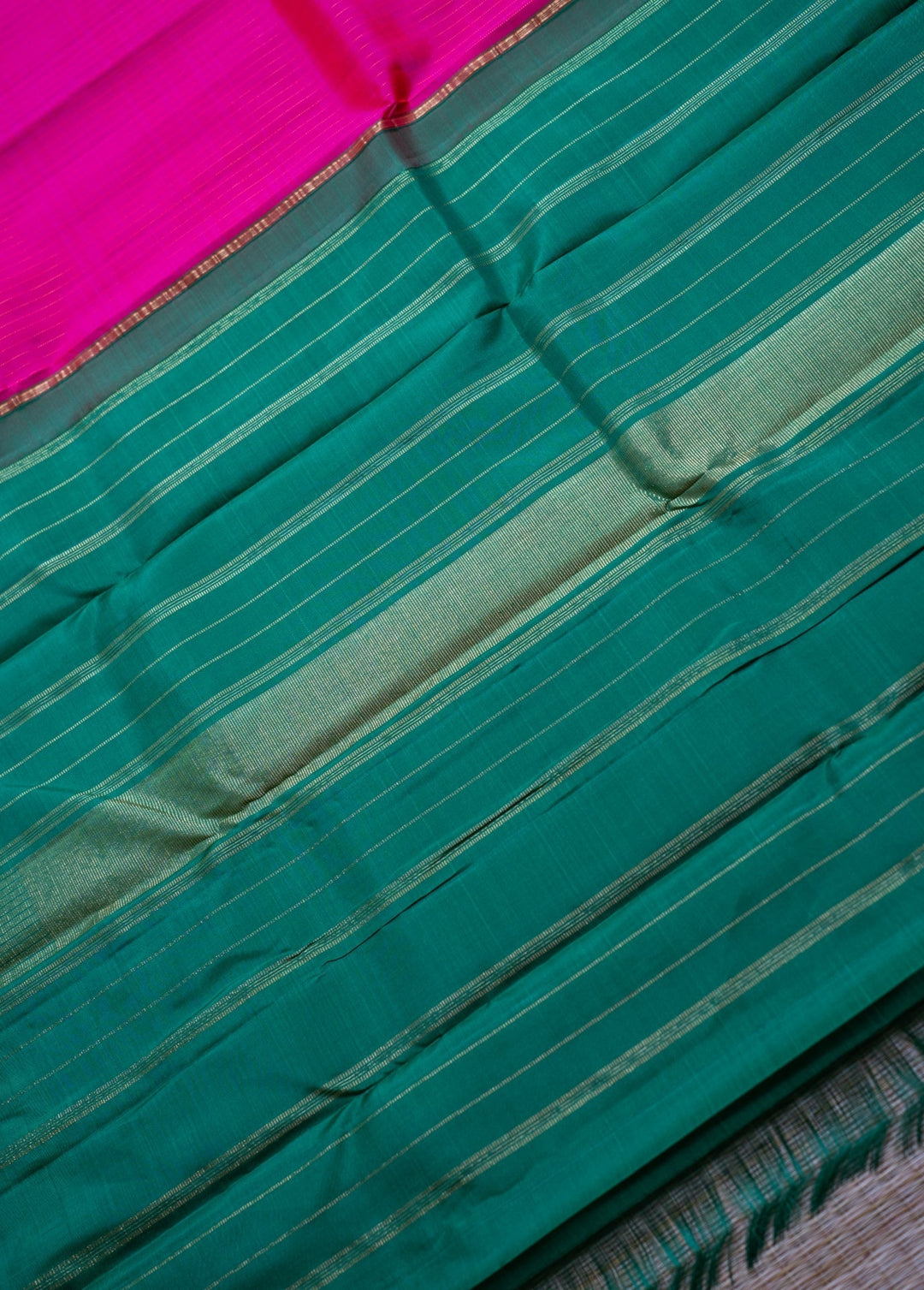 Pink Kanjivaram Saree Netravati | SILK MARK CERTIFIED | SHOBITAM