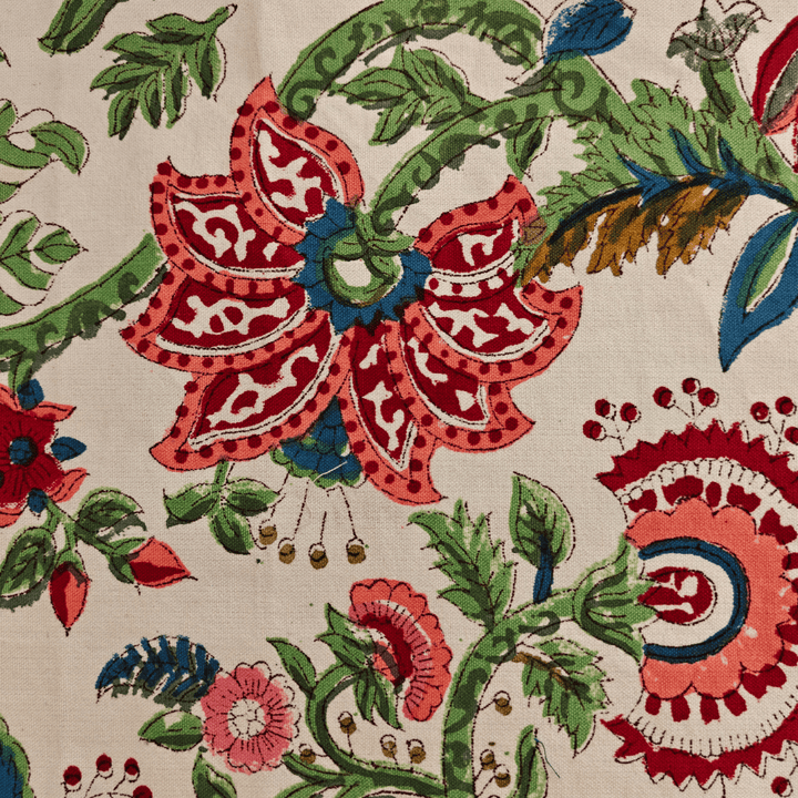 Nila Florals Block Print Table Runner | SHOBITAM