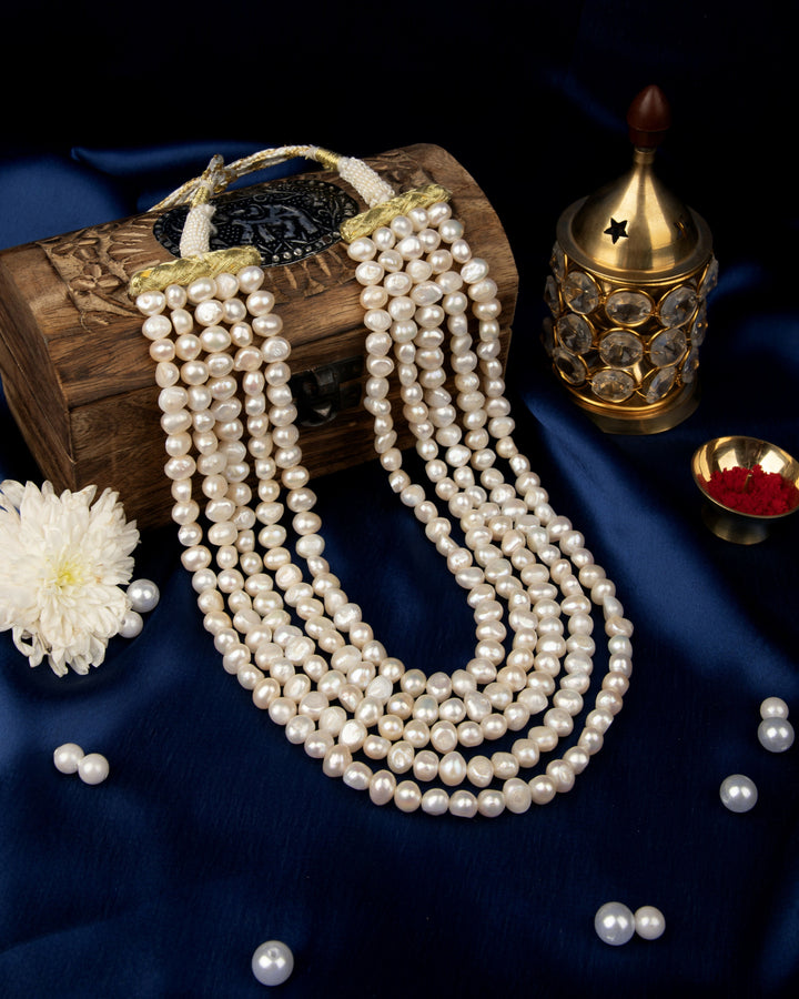 The Heirloom 5-Layer Pearl Strand | SHOBITAM