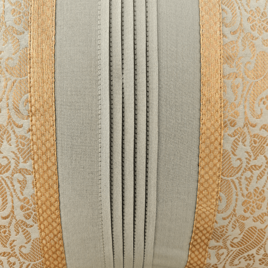 Sunehri Polysilk Cushion Cover | SHOBITAM