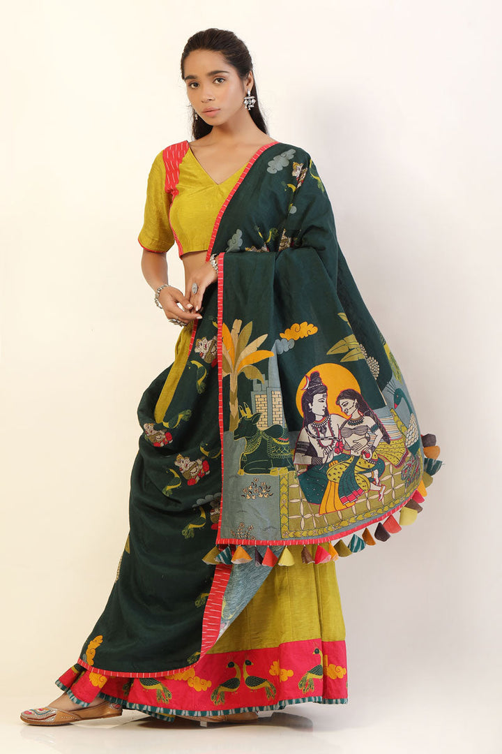 RUDRA LEHENGA (SET OF 3) | SHOBITAM