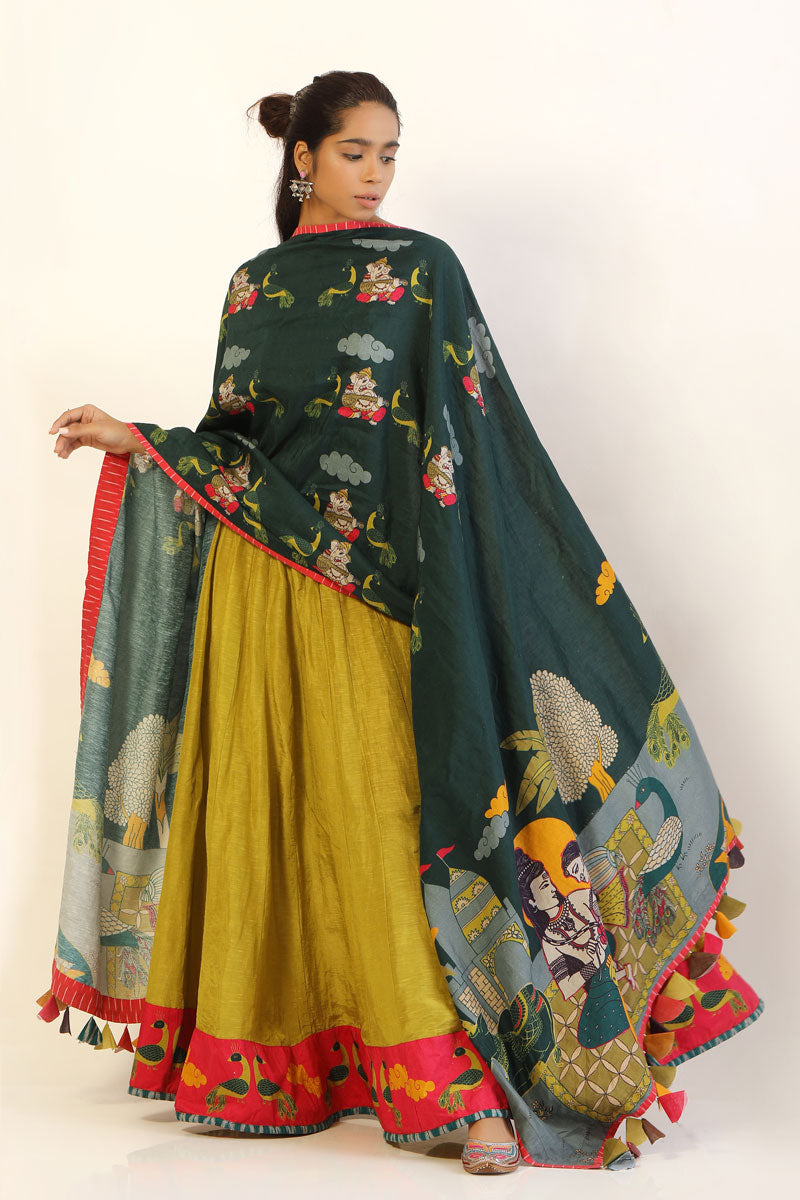 RUDRA LEHENGA (SET OF 3) | SHOBITAM