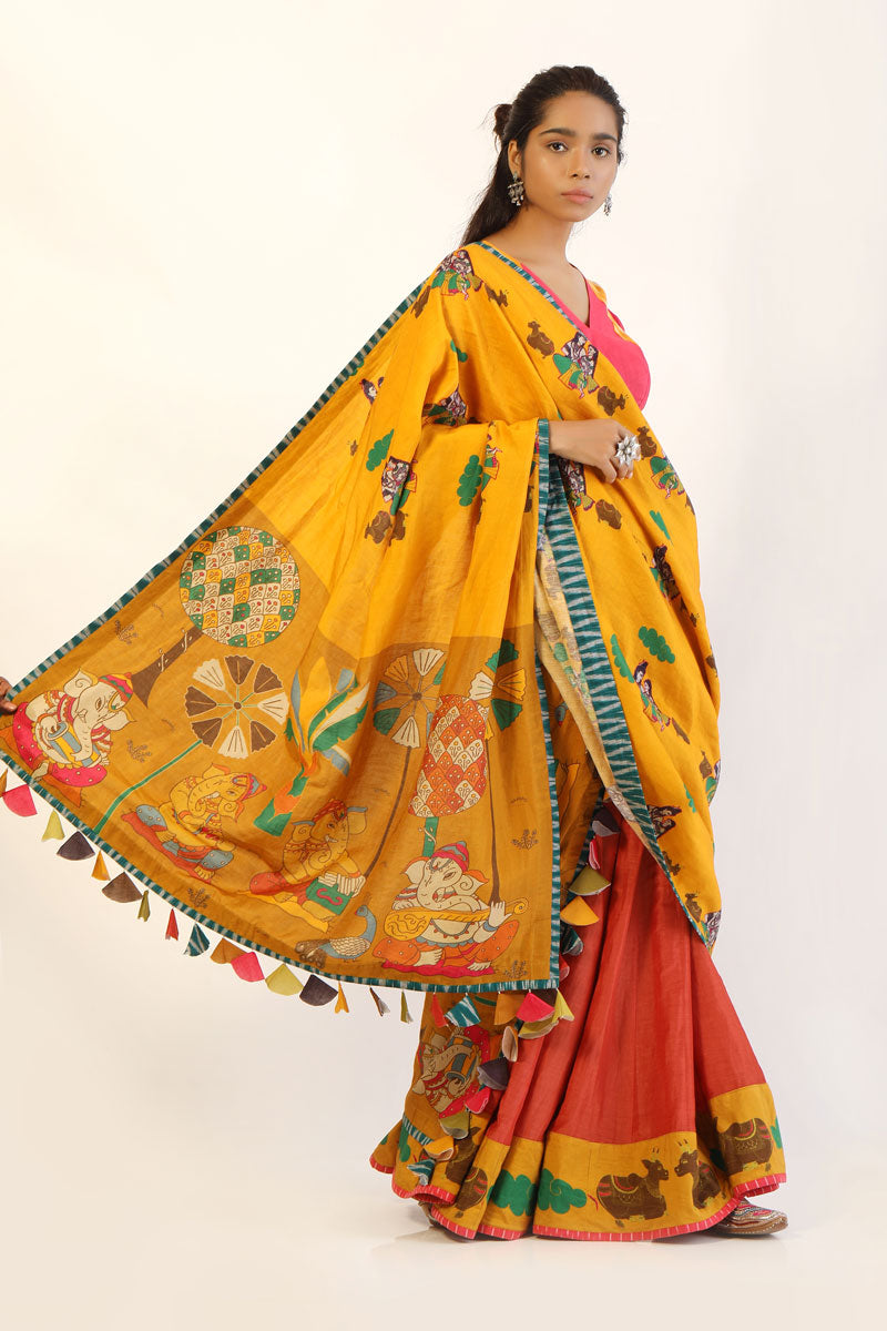 Ganesh dupatta | SHOBITAM