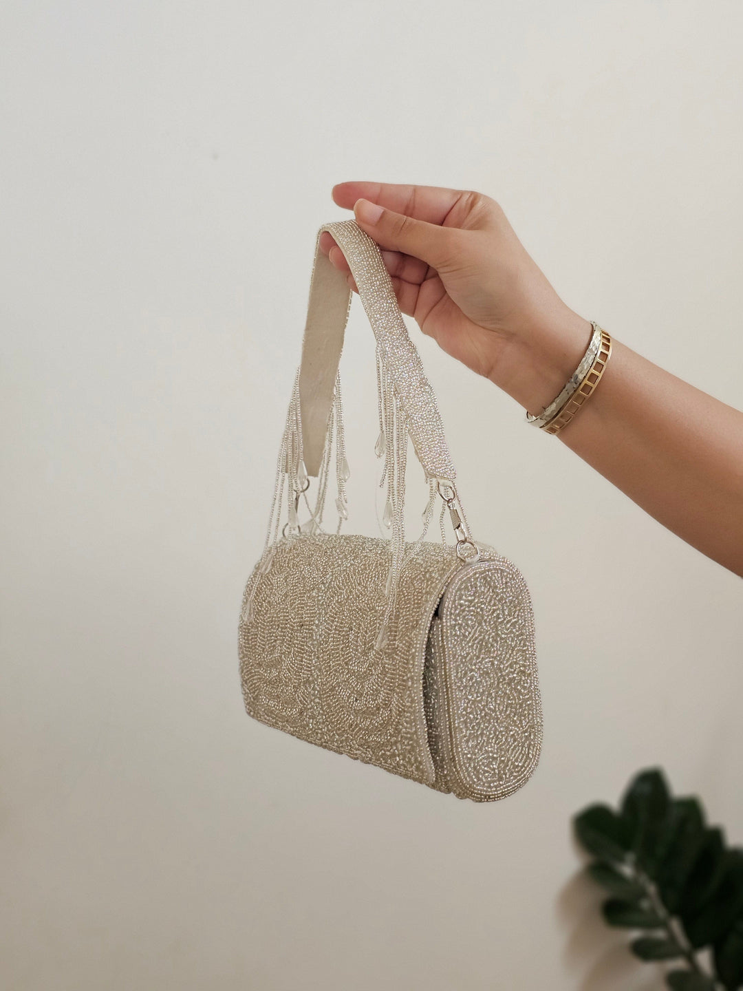 Chandi Silver Beadwork bag