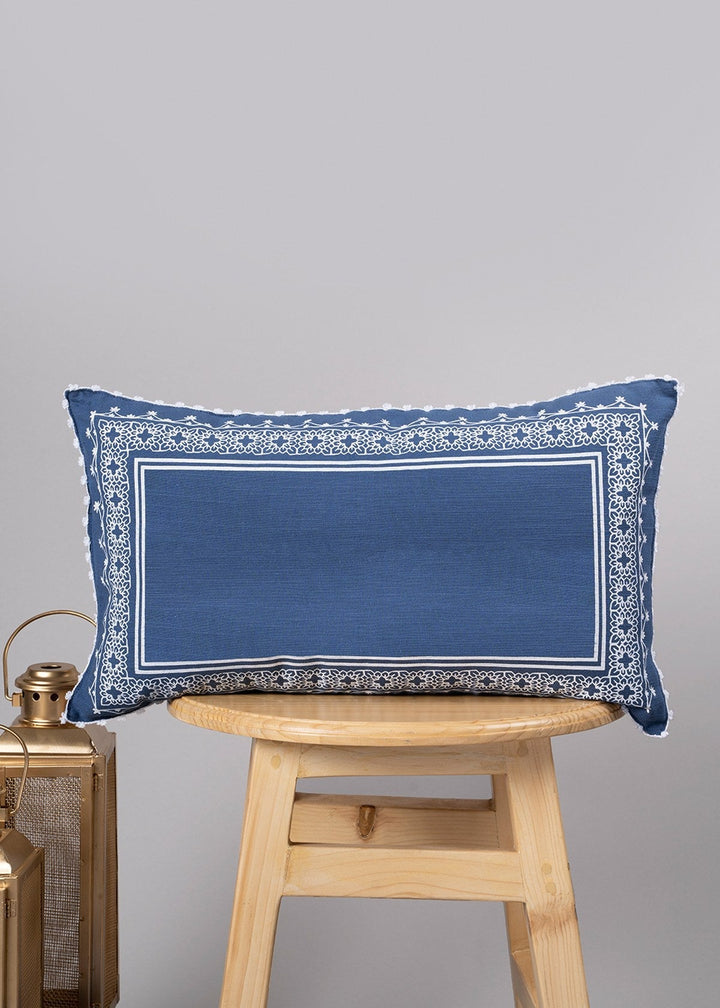 Royal Gallery Multicolor Geometric Cushion Cover for Sofa – 100% Cotton 12" x 20"| SHOBITAM