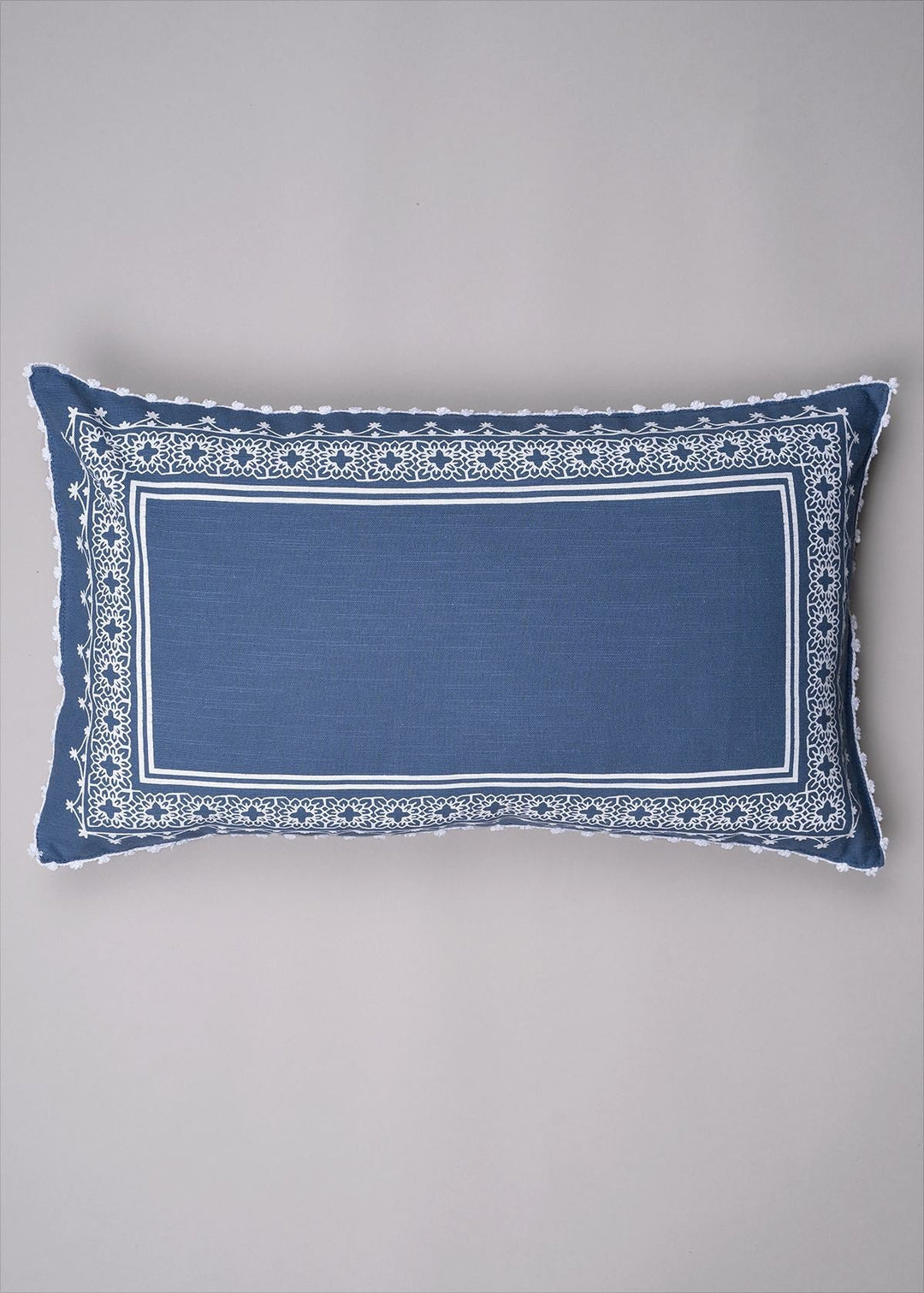 Royal Gallery Multicolor Geometric Cushion Cover for Sofa – 100% Cotton 12" x 20"| SHOBITAM