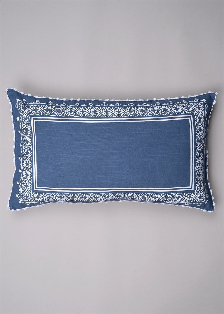 Royal Gallery Multicolor Geometric Cushion Cover for Sofa – 100% Cotton 12" x 20"| SHOBITAM