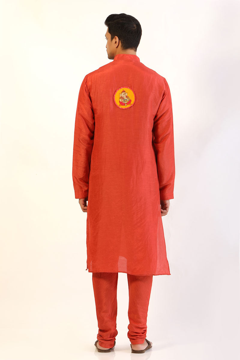 Coral-Rust set (man) | SHOBITAM