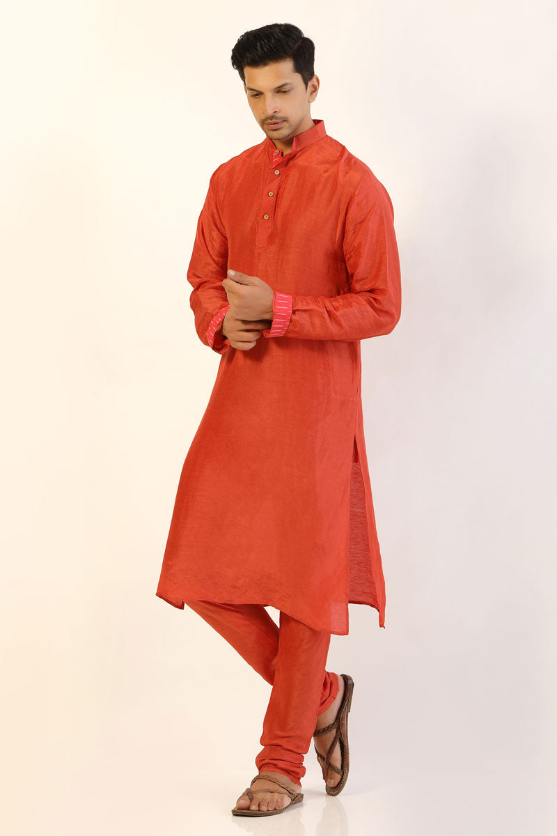 Coral-Rust set (man) | SHOBITAM