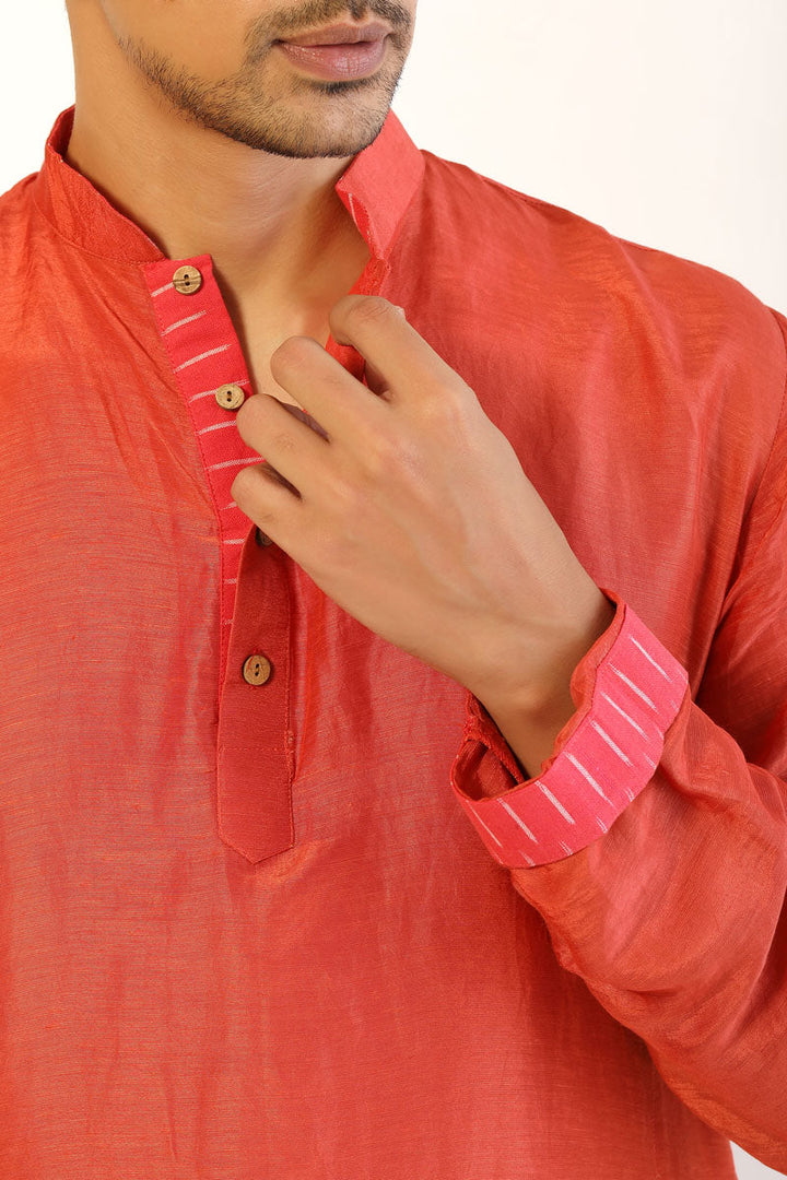 Coral-Rust set (man) | SHOBITAM