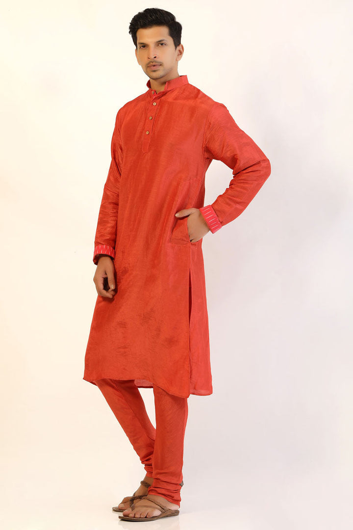 Coral-Rust set (man) | SHOBITAM