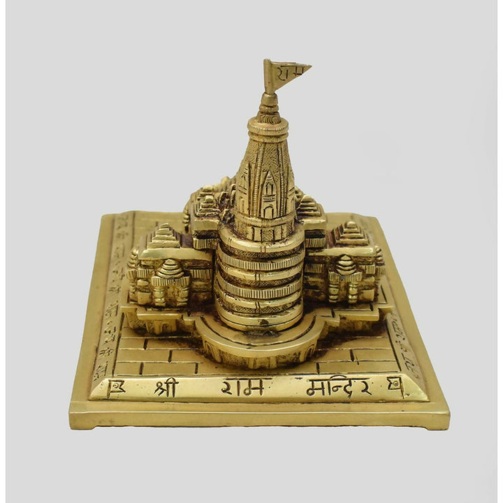 BRASS AYODHYA RAMA MANDIR 5*7*5 | SHOBITAM