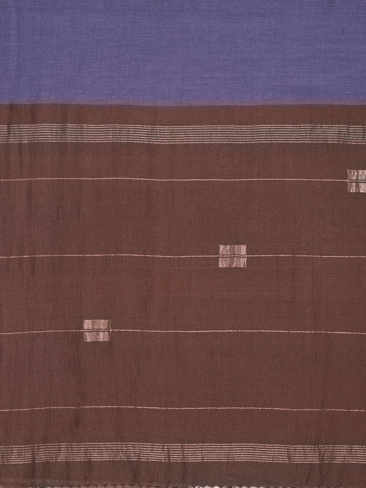 Handloom Zari Border Jamdani Cotton Saree | SHOBITAM