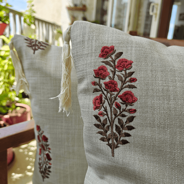 Shaheen Cushion Cover Set  | SHOBITAM