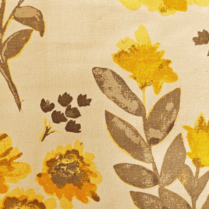 Basant Garden Printed Placemats – Cotton Canvas – Set of 6, 12" x 18"| SHOBITAM