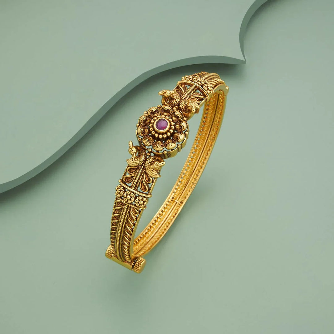 92.5 Pure Silver Temple Kada