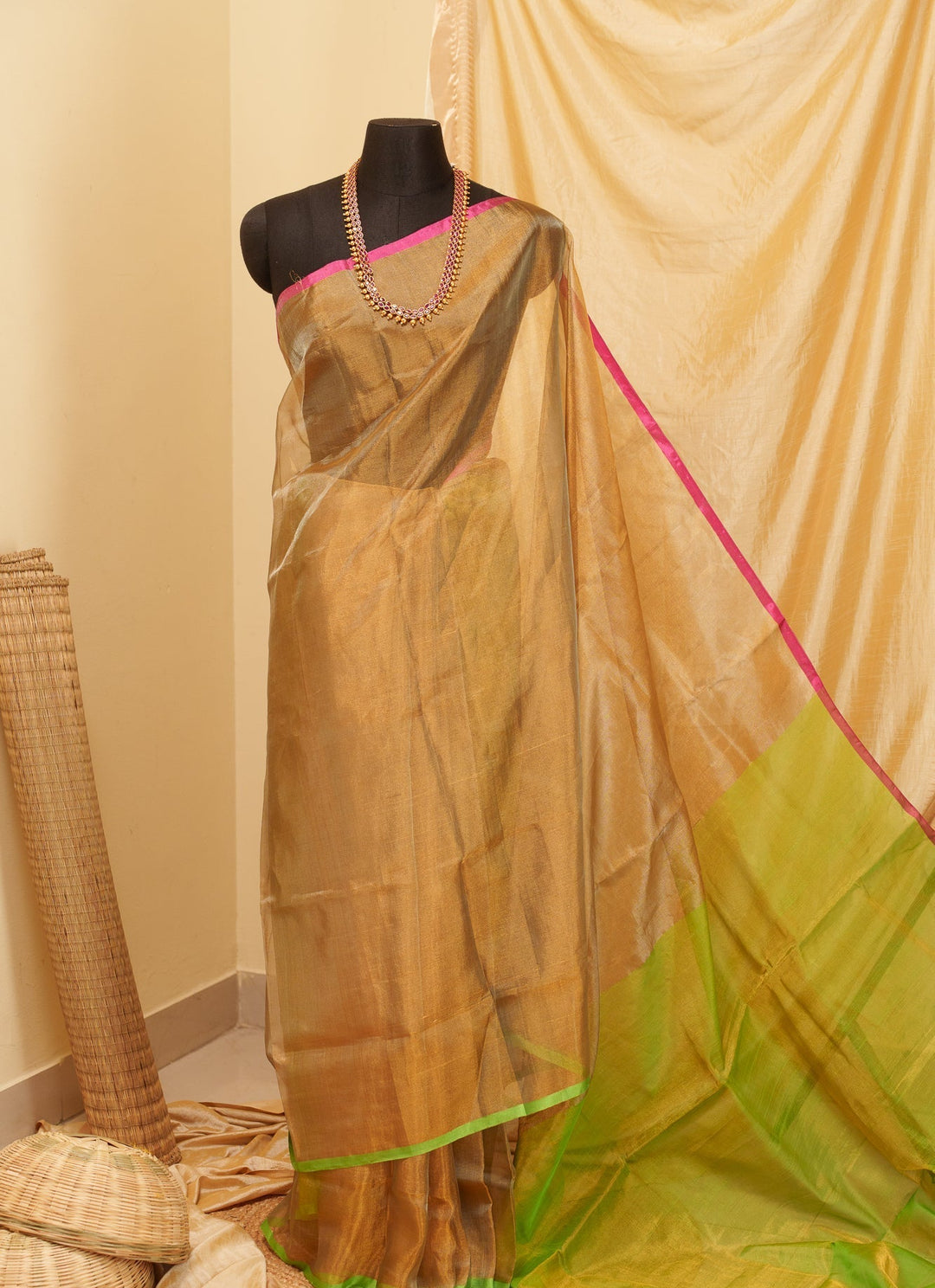 Tissue By Silk Uppada Silk Saree|SILK MARK CERTIFIED