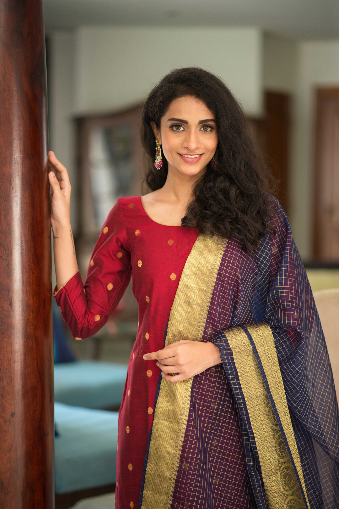Haasna Red | Made to Order | SHOBITAM