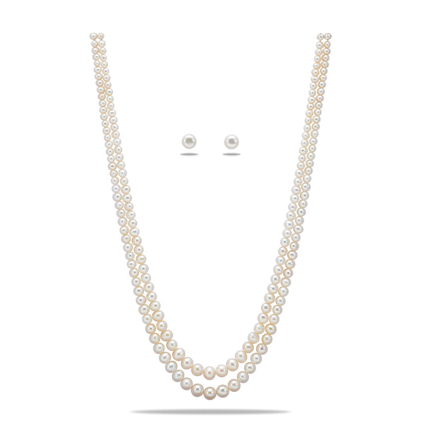 Minimalist Freshwater Grading Necklace Set