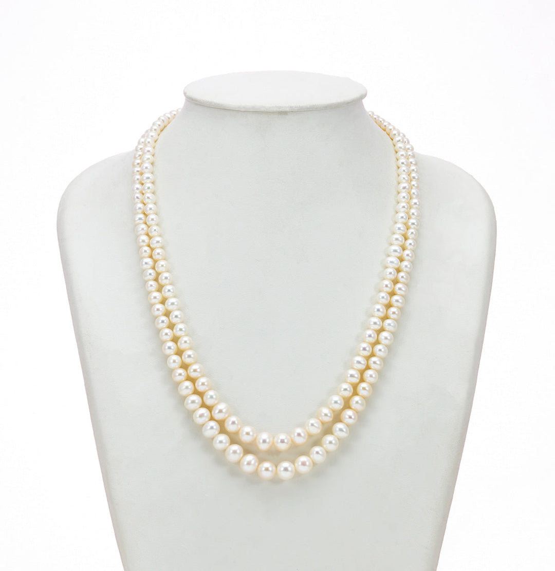 Minimalist Freshwater Grading Necklace Set