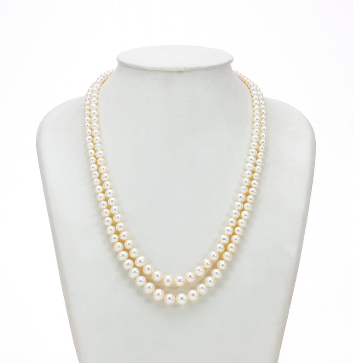 Minimalist Freshwater Grading Necklace Set