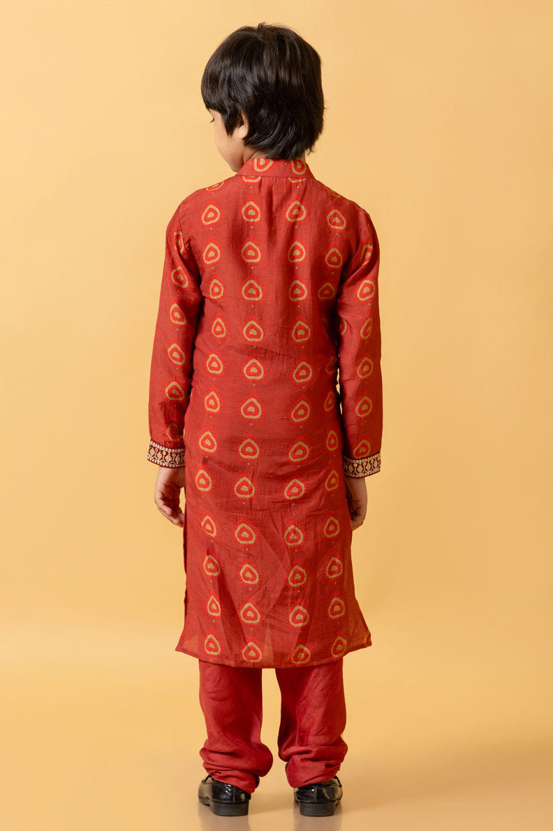 PANKH KURTA + CHURIDAR SET | SHOBITAM