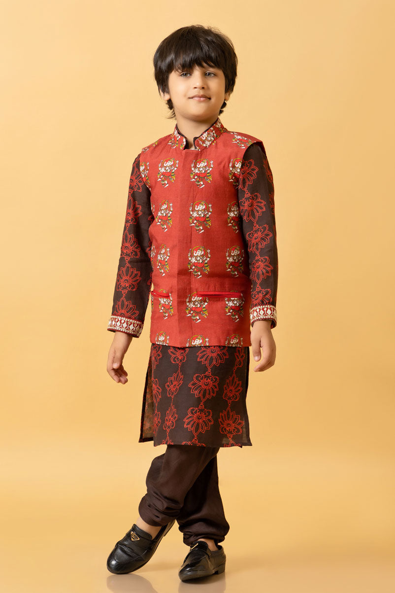 PHUL KURTA + CHURIDAR SET | SHOBITAM