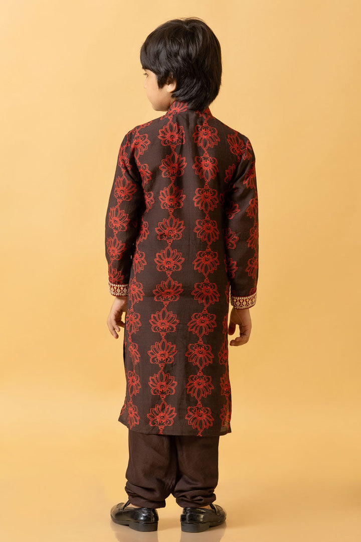 PHUL KURTA + CHURIDAR SET | SHOBITAM
