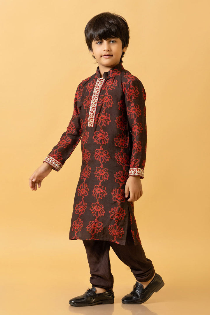 PHUL KURTA + CHURIDAR SET | SHOBITAM