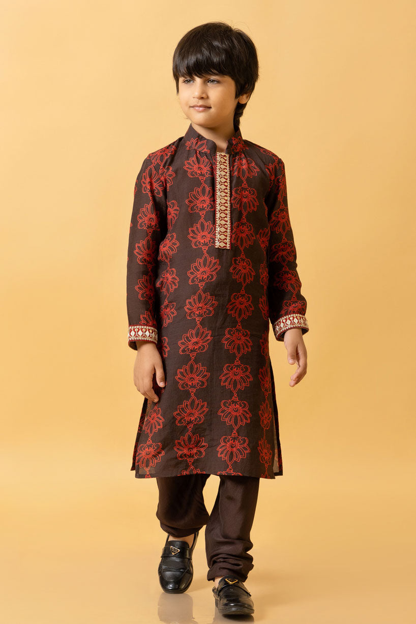 PHUL KURTA + CHURIDAR SET | SHOBITAM