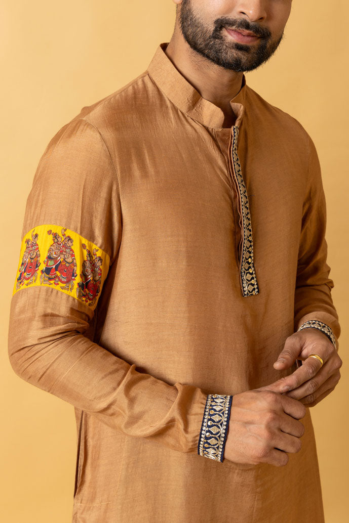GEHOON KURTA + CHURIDAR SET (set of 2) | SHOBITAM