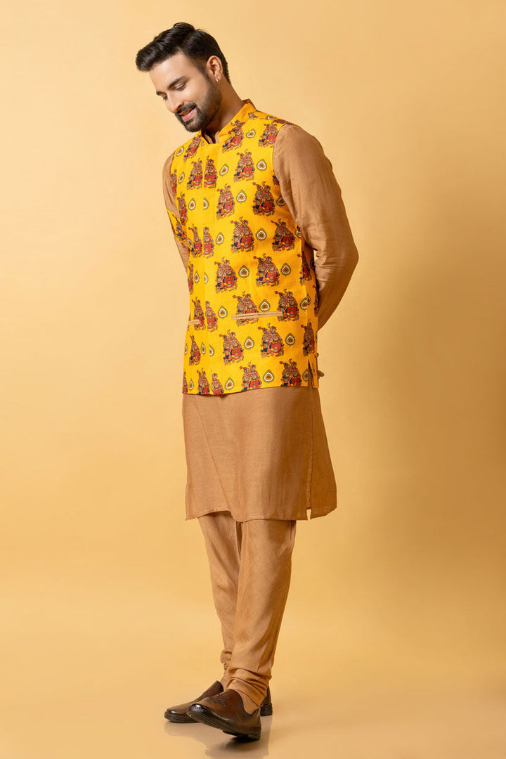RAS LILA KRISHNA-RADHA JACKET | SHOBITAM
