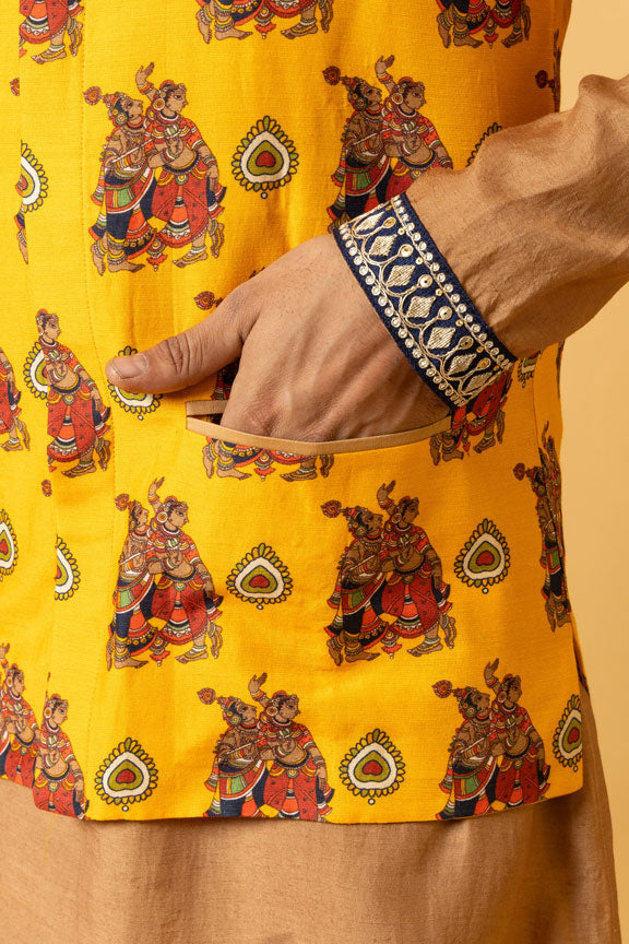 RAS LILA KRISHNA-RADHA JACKET | SHOBITAM
