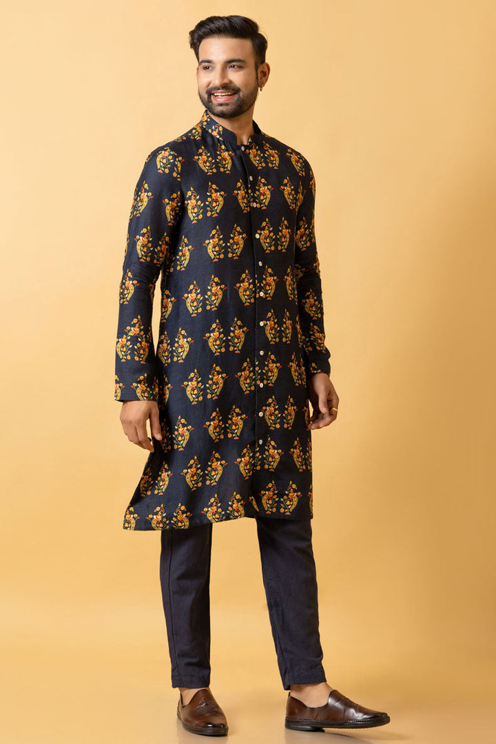 NACHE MOR KURTA + PANT SET | SHOBITAM