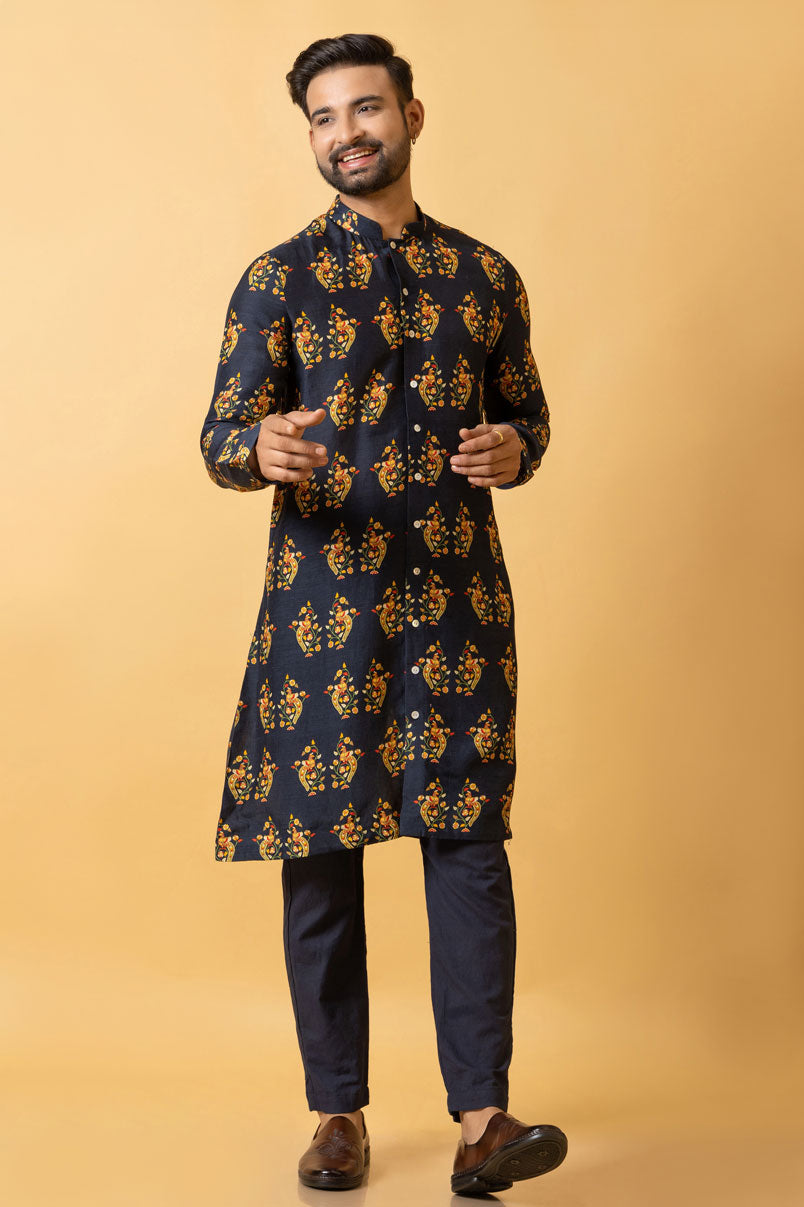 NACHE MOR KURTA + PANT SET | SHOBITAM