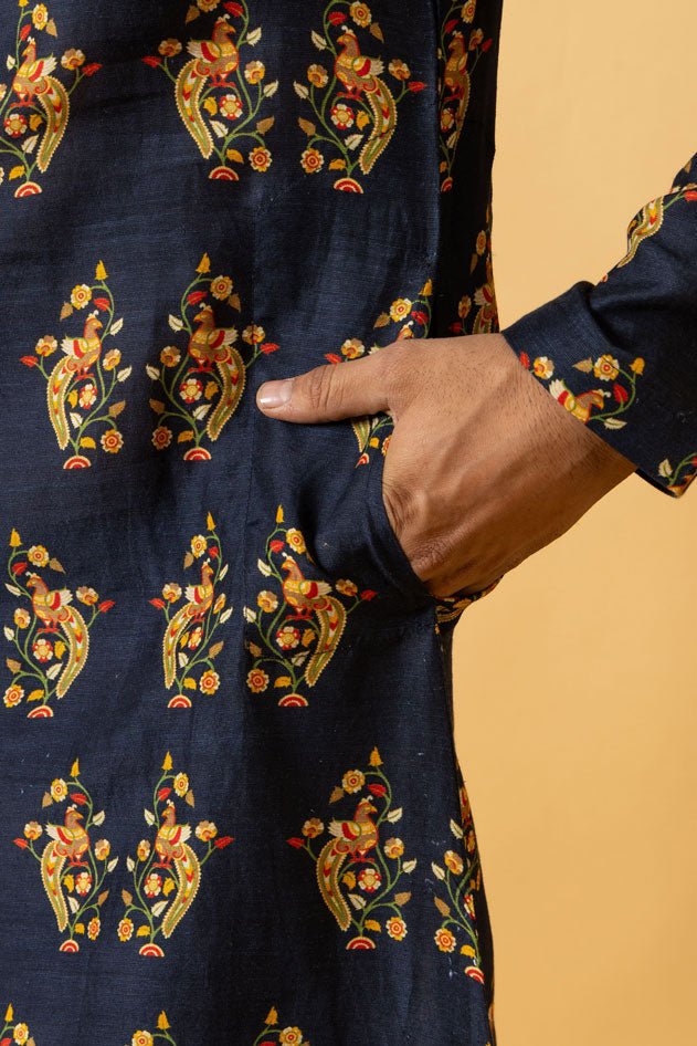 NACHE MOR KURTA + PANT SET | SHOBITAM